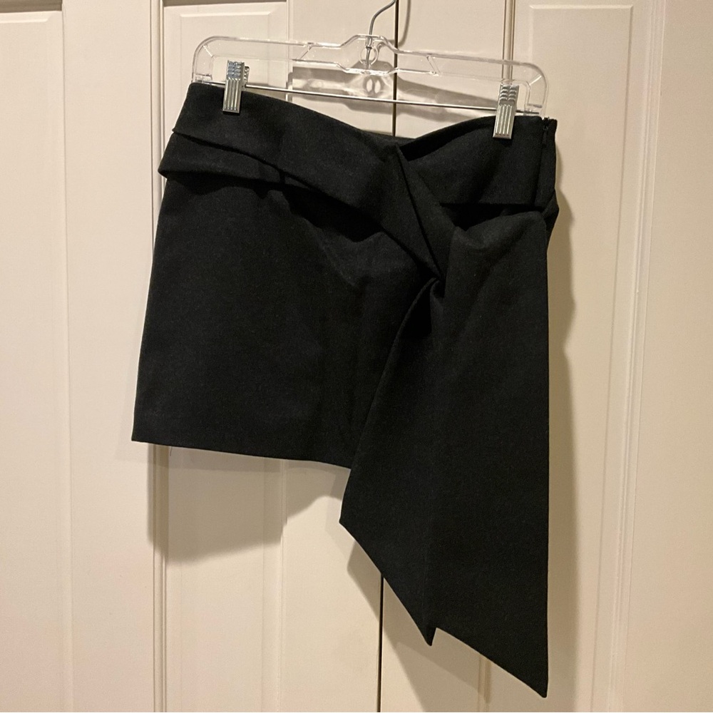 Chalayan “Greek Belt Mini Skirt” w/ Belt, 100% Wool, NWT, $628 MSRP,